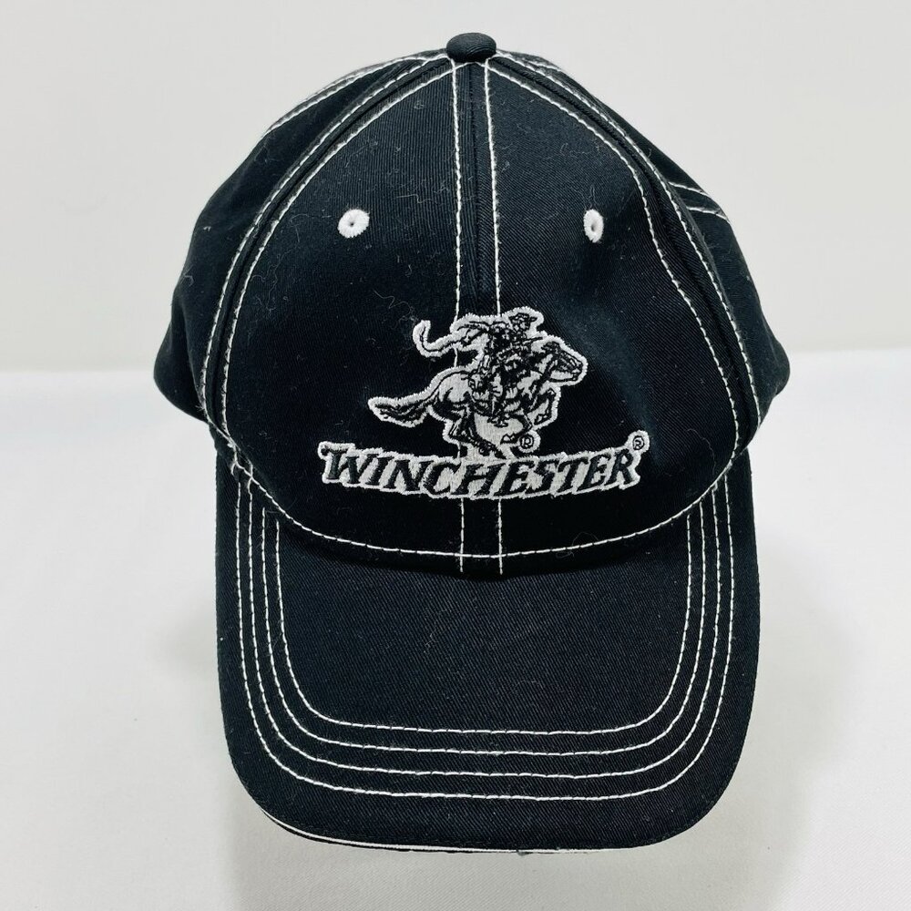 Paramount Winchester Hat Horse Rider Racer Jockey Logo Baseball Cap Patchwork